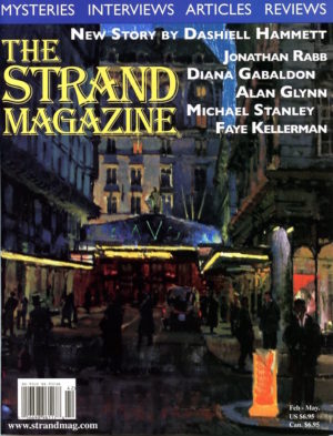Strand Magazine's Winter/Spring Issue/Unpublished Dashiell Hammett story