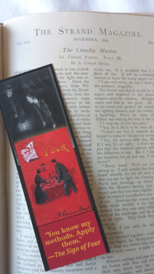Sign of Four Quotable Bookmark