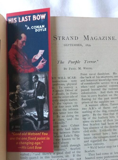 his last bow bookmark