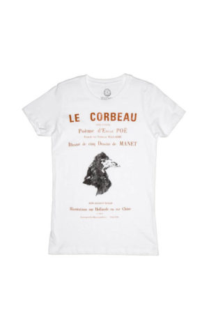 LE CORBEAU: THE RAVEN (FRENCH EDITION) Women's T-Shirt