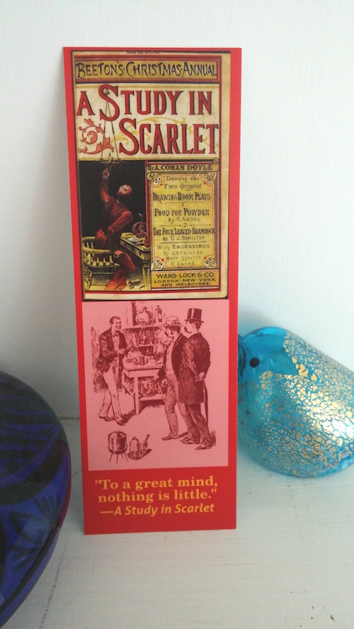 A Study in Scarlet Bookmark