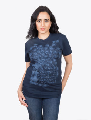 Pride and Prejudice Unisex T Shirt (Navy Blue)