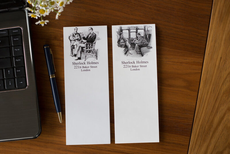 Sherlock and Watson Notepads