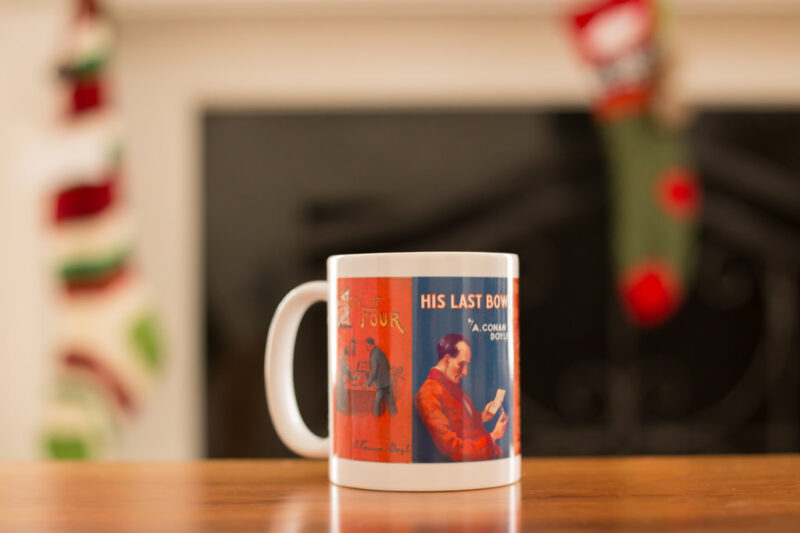 sherlock holmes mug