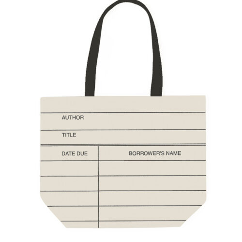 Library Card TOTE