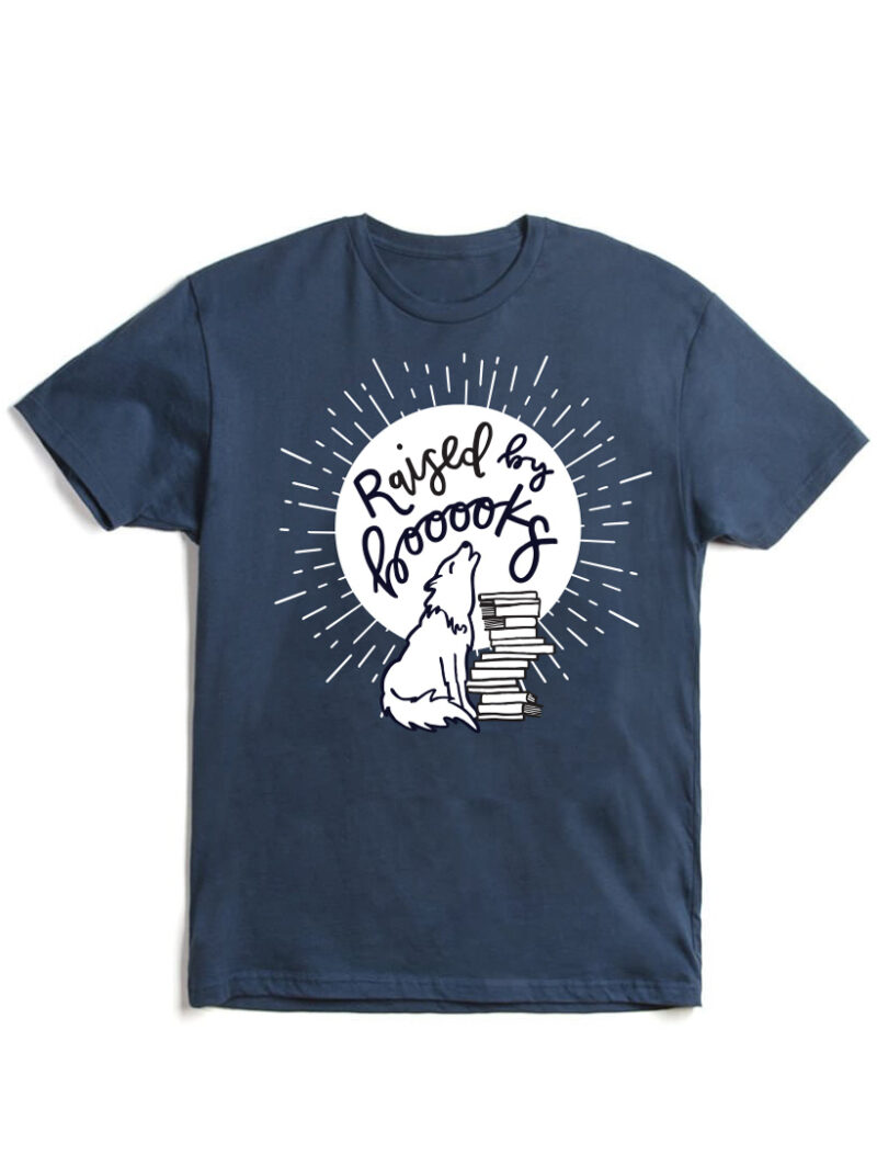Raised by Books T-Shirt