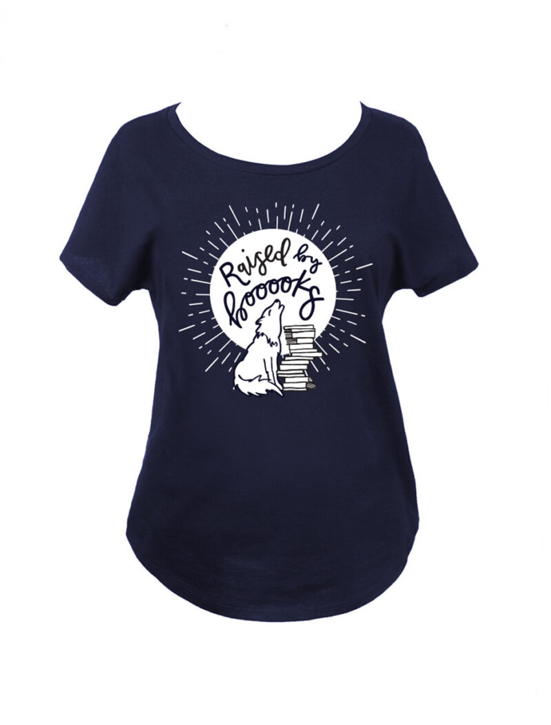 Raised by Books T-Shirt