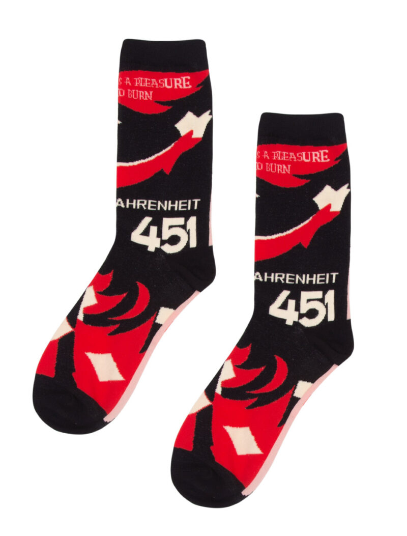 FAHRENHEIT 451 SOCKS