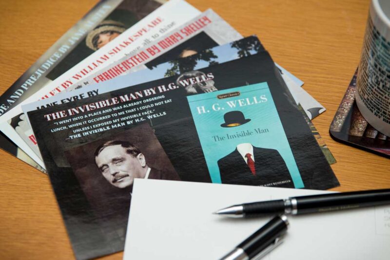 Great Authors Postcards