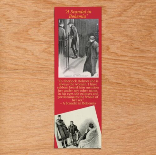 A Scandal in Bohemia Bookmark