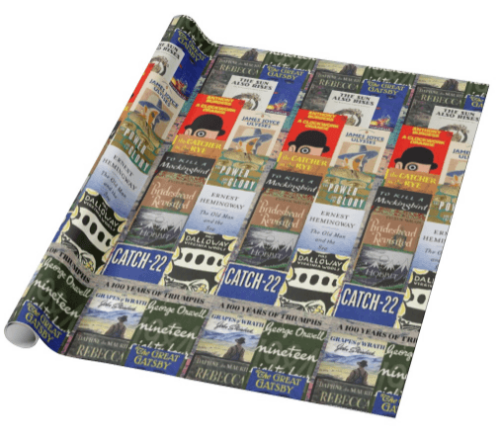 Greatest Novels Wrapping Paper