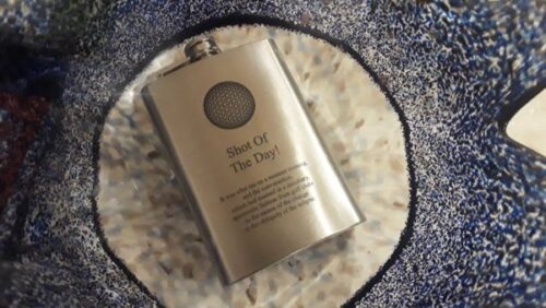 Great Detective Quotable Flask