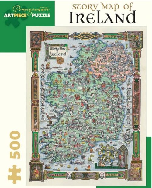 Story Map of Ireland: 500 Piece Jigsaw Puzzle