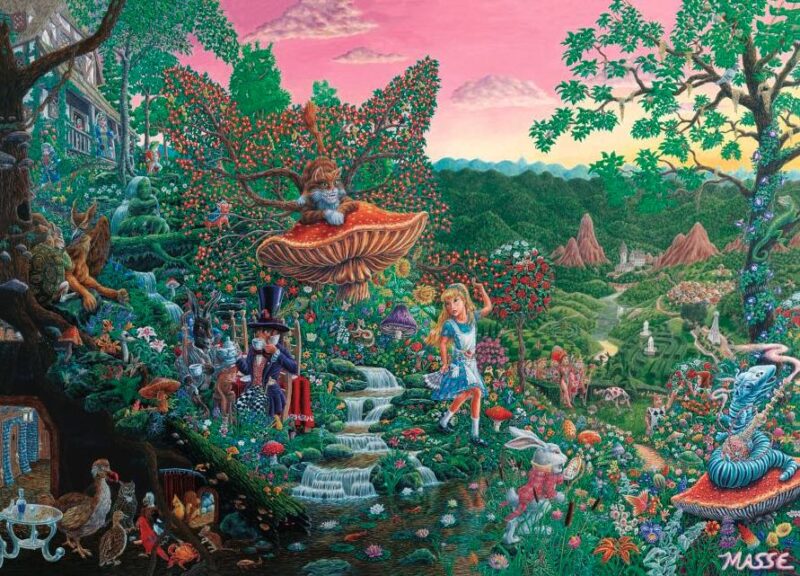 Puzzle: AIice in Wonderland ( 1000-Piece Jigsaw )