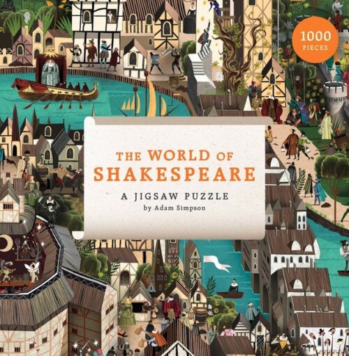 The World of Shakespeare: 1000 Piece Jigsaw Puzzle