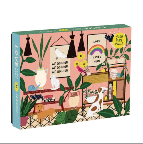 Anne Bentley Love Lives Here 1000 Piece Puzzle