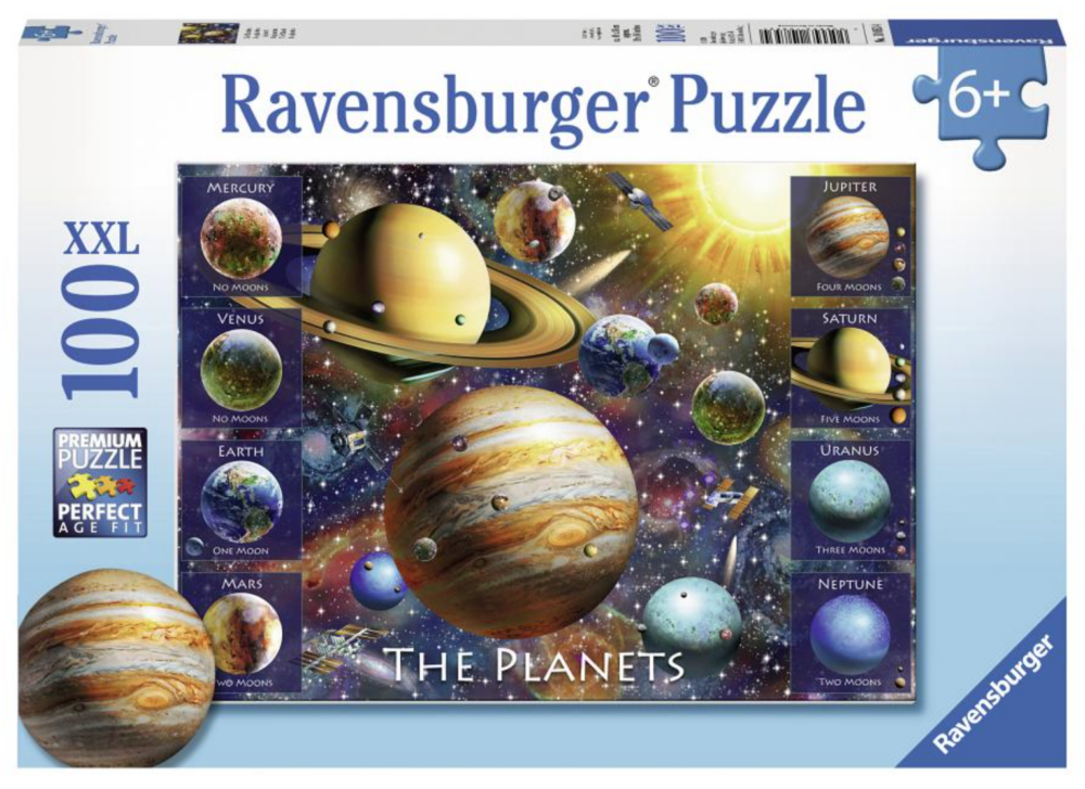 Planets 100 Piece Puzzle