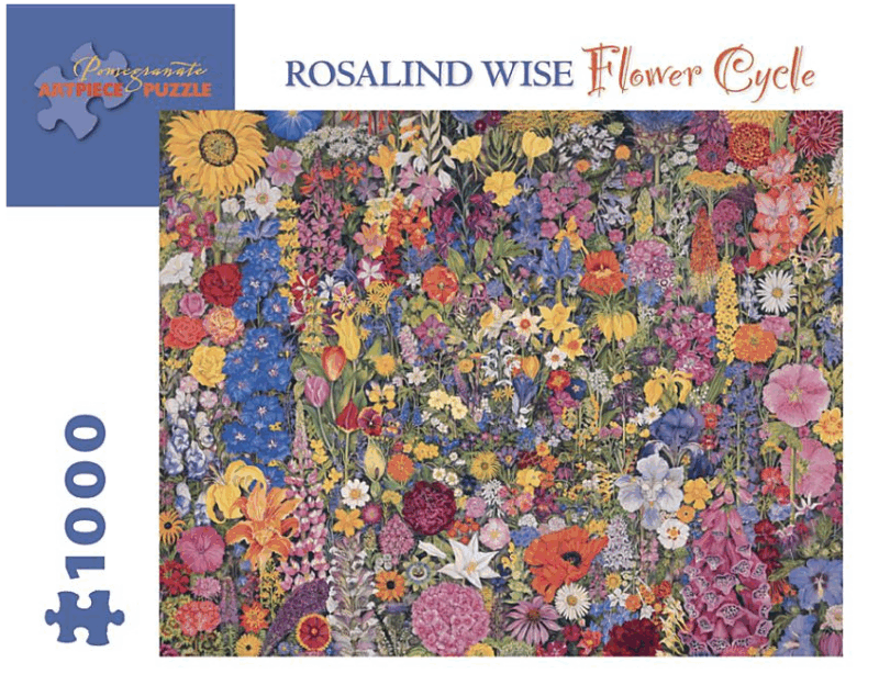 Flower Cycle 1,000-Piece Jigsaw Puzzle