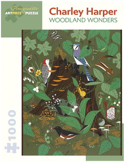 Charley Harper: Woodland Wonders 1,000-Piece Jigsaw Puzzle