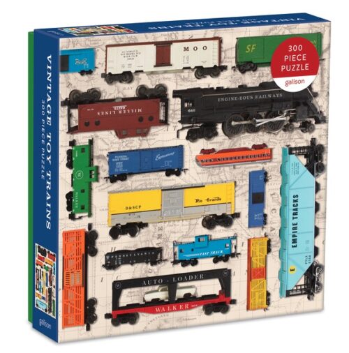 Vintage Toy Trains 300 Piece Puzzle