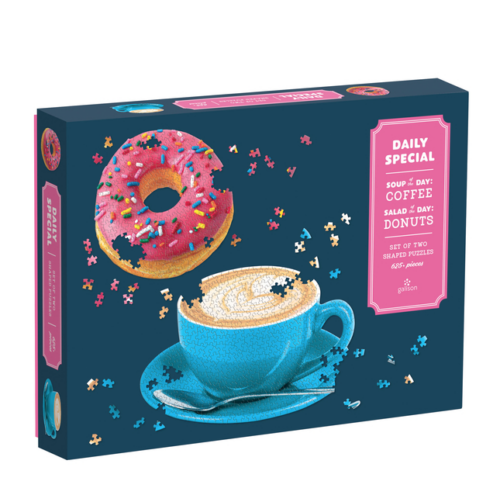 Daily Special 2-In-1 Shaped Puzzle Set