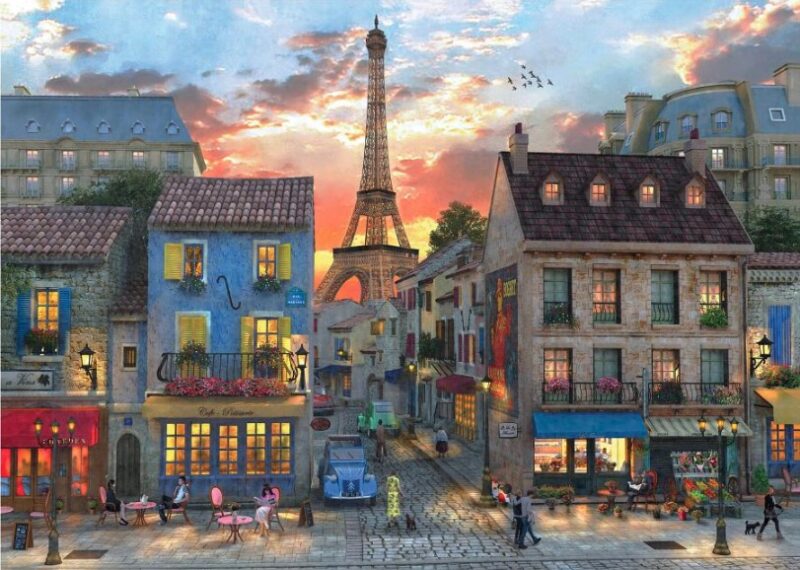 Puzzle Evening in Paris