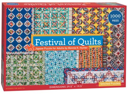 Festival of Quilts Jigsaw Puzzle by Bonnie K. Hunter: 1000 Pieces