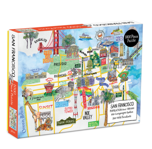 San Francisco 1000 Piece Puzzle