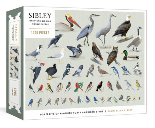 Sibley Backyard Birding Puzzle: 1000-Piece