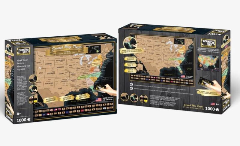 Scratch Off: USA Travel Map ( Scratch Off Map )