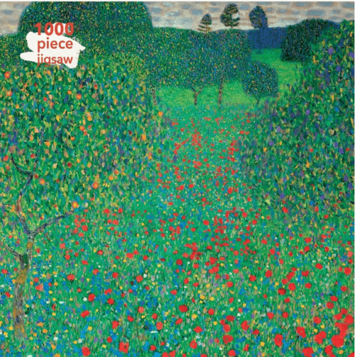 Gustav Klimt: Poppy Field: 1000-Piece Puzzles