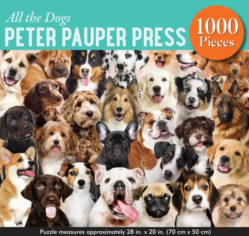 All the Dogs 1000-Piece Jigsaw Puzzle