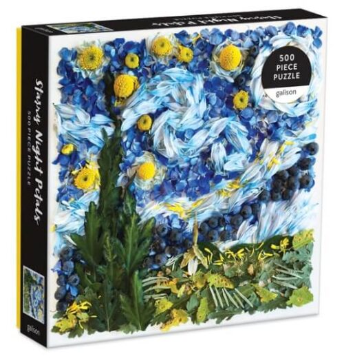 Starry Night Petals 500 Piece Puzzle