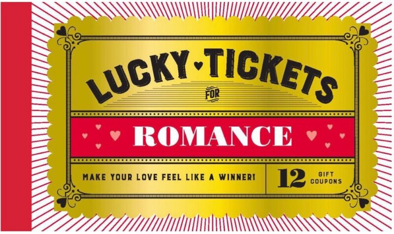 Lucky Tickets for Romance: 12 Gift Coupons