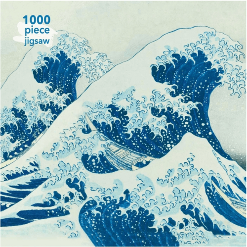 1000-Piece Jigsaw Puzzle: Hokusai's "The Great Wave"