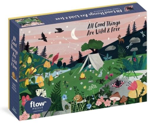 "All good things are wild and free" 1000-piece puzzle