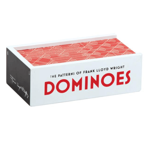 The Patterns of Frank Lloyd Wright Wooden Dominoes