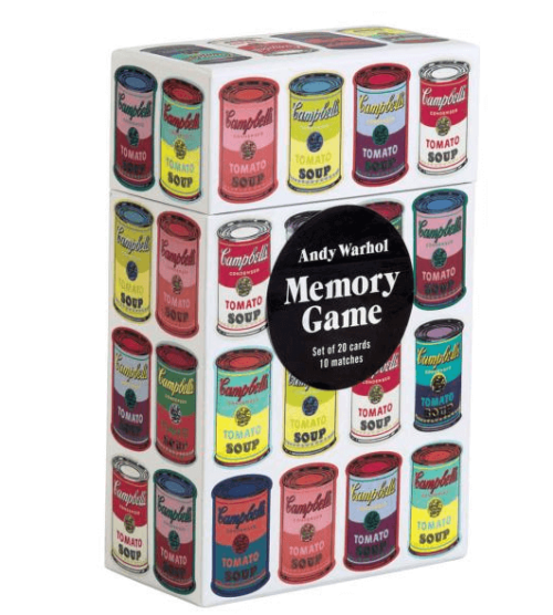Andy Warhol Memory Card Game