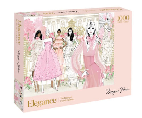 Elegance: 1000-Piece Puzzle: The Beauty of French Fashion