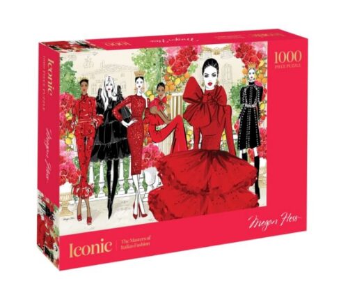 Iconic: 1000-Piece Puzzle: The Masters of Italian Fashion