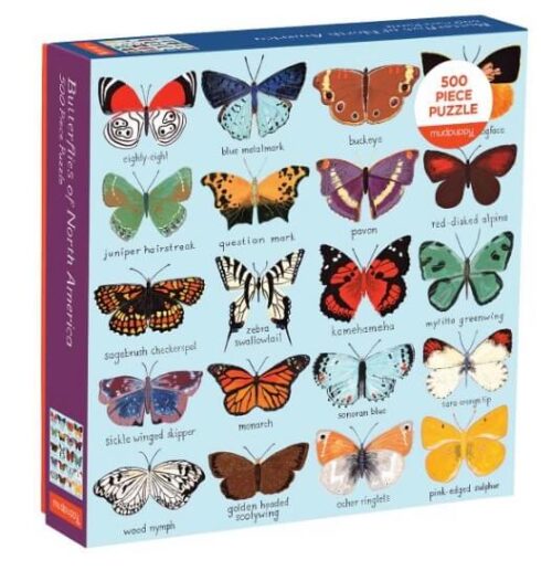 Butterflies of North America 500 Piece Family Puzzle