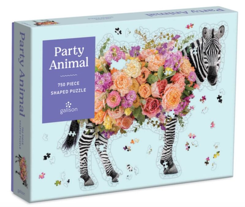 Party Animal 750 Piece Shaped Puzzle