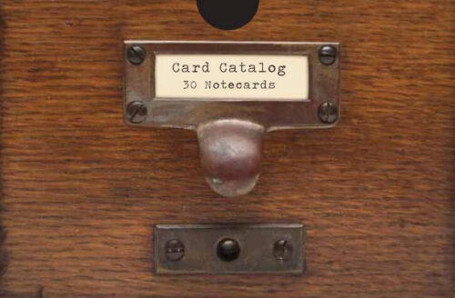 Library of Congress notecards