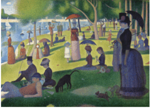 A Sunday on La Grande Jatte 1000 Piece Jigsaw Puzzle