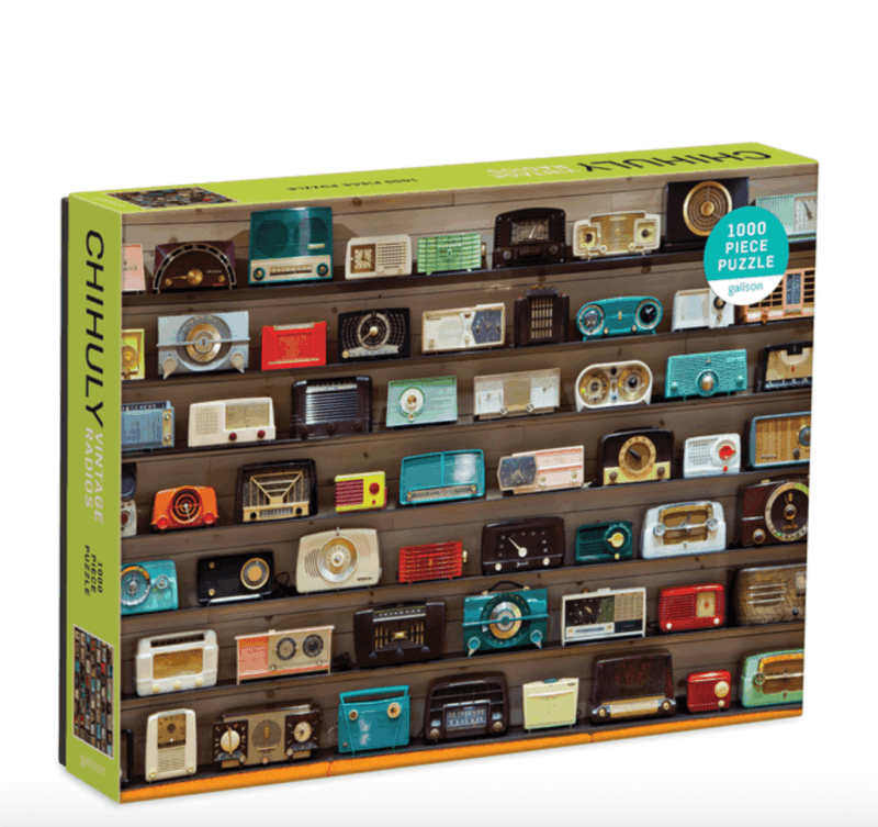 Chihuly Vintage Radios 1000 Piece Puzzle
