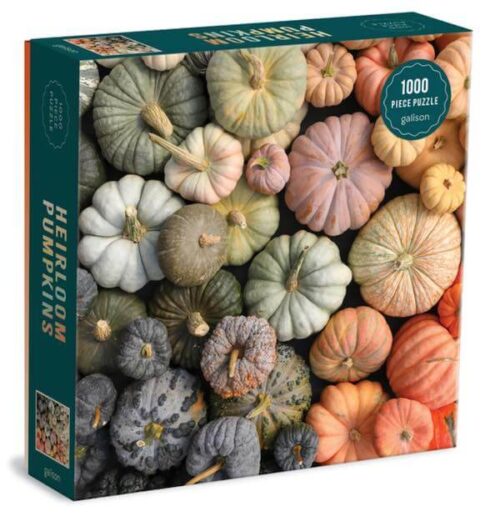 Heirloom Pumpkins 1000 Piece Puzzle in Square Box