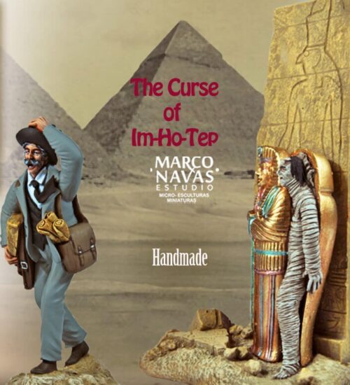 The Mummy & The Professor Figurines.