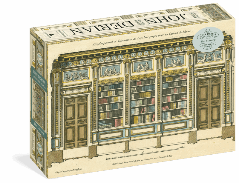 John Derian Paper Goods: The Library 1,000-Piece Puzzle