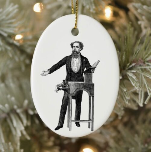 Charles Dickens Christmas Ornament