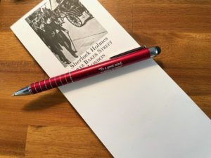 Sherlock Holmes Quotable Stylus Pen